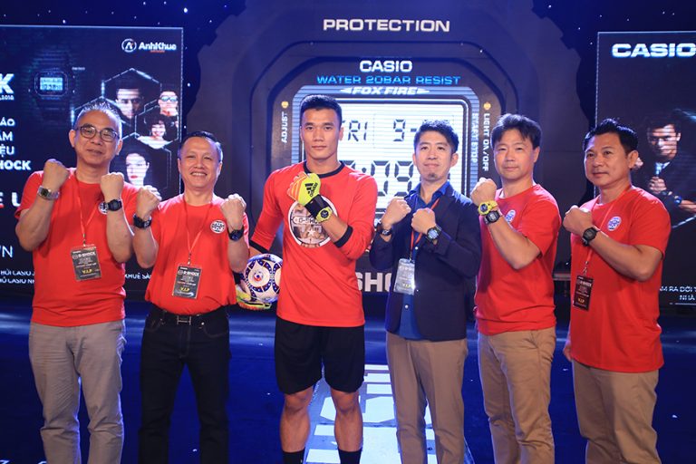 Bùi Tiến Dũng đồng hành cùng thương hiệu G-Shock