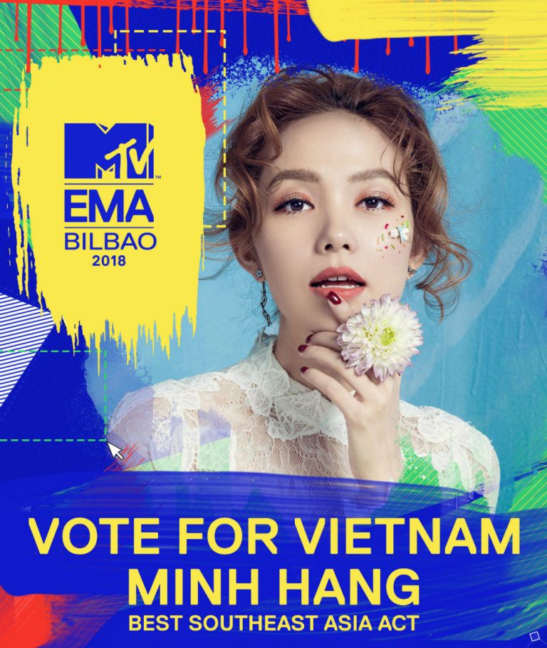 Minh Hằng đại diện Việt Nam tranh giải tại “MTV EMA 2018”
