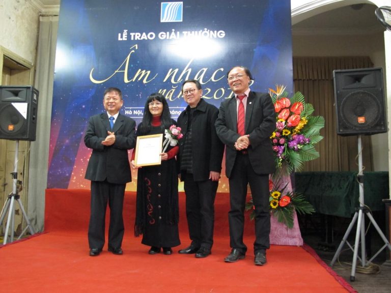 Trao giải thưởng Âm nhạc Hội Nhạc sĩ Việt Nam 2018