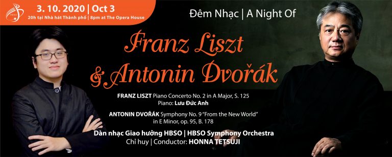 Đêm nhạc Franz Liszt và Antonin Dvorak