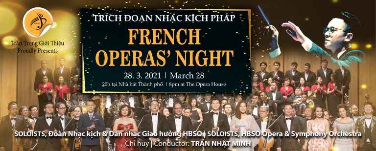 Nhà hát Giao hưởng nhạc vũ kịch TP HCM sẽ mở đầu mùa diễn bằng chương trình “Nhạc Kịch Pháp”