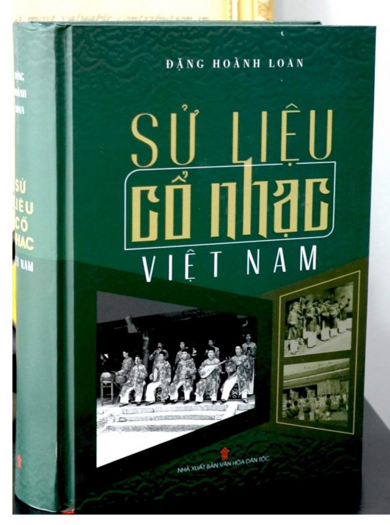 Sách “Sử liệu cổ nhạc Việt Nam”