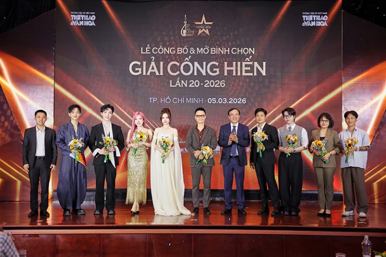 SOOBIN và Hòa Minzy đảm nhận vai trò Đại sứ cho mùa giải Cống Hiến lần 20 năm 2026